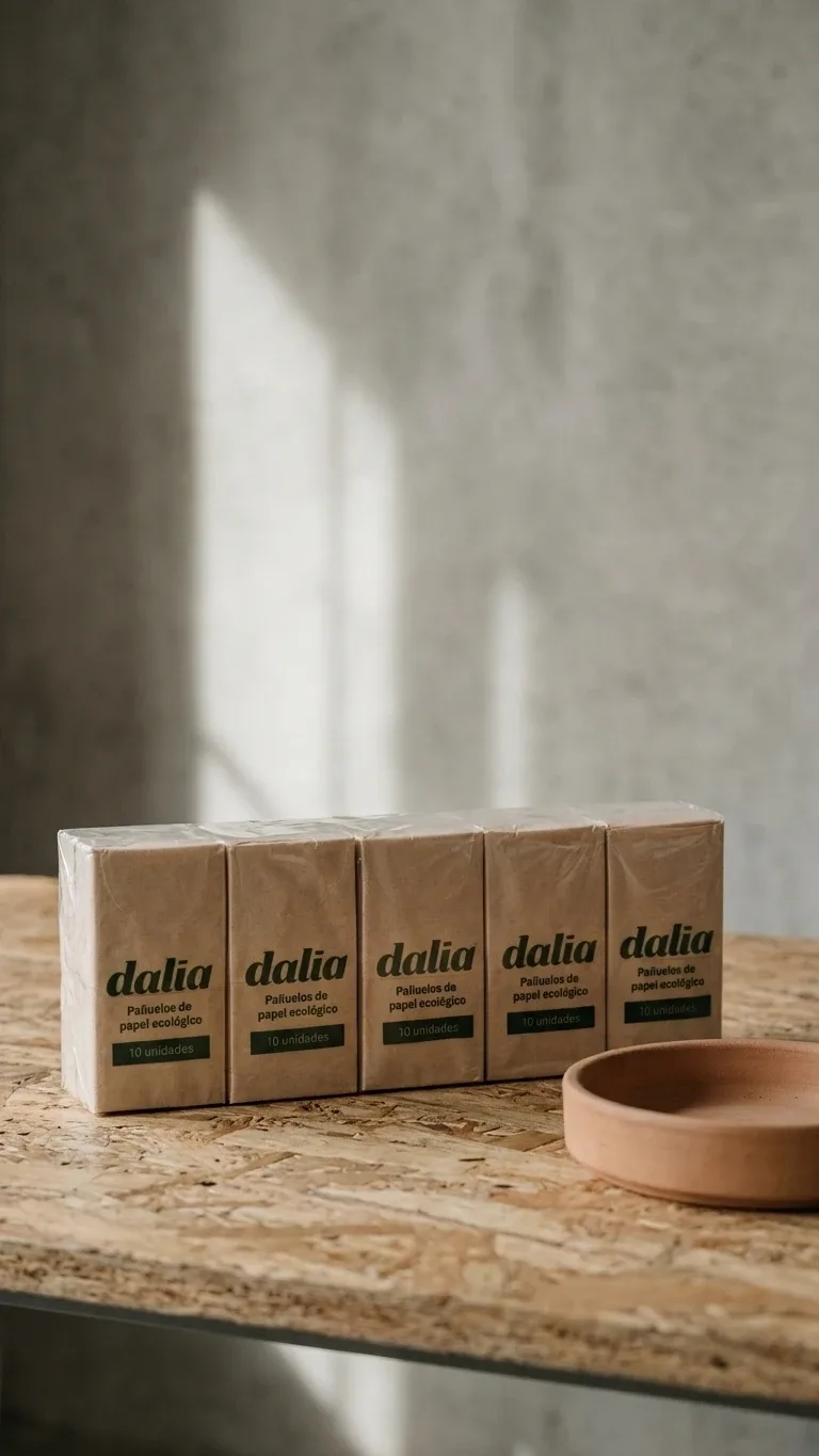 Paquets de mocadors de butxaca Dalia
