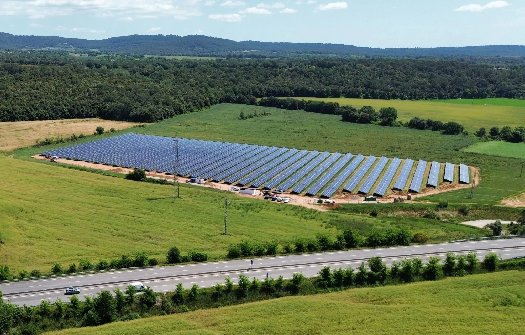 Parc fotovoltaic de LC Paper a Girona
